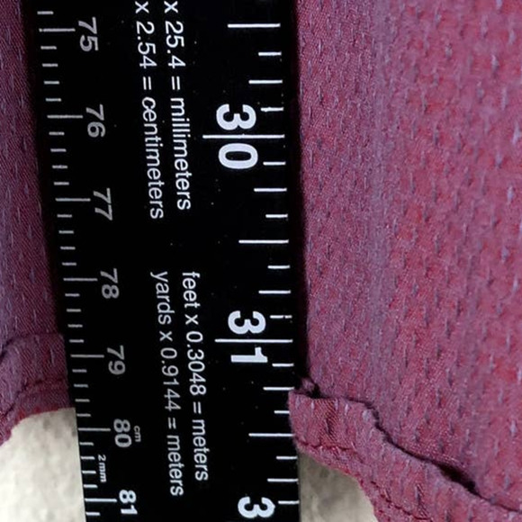 JB Holt Shirt Maroon Textured Athletic Fit Collared Button Down Size X Large - Picture 12 of 12